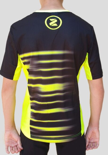 MAILLOT SPEED RUN YELLOW FLUO – Image 4