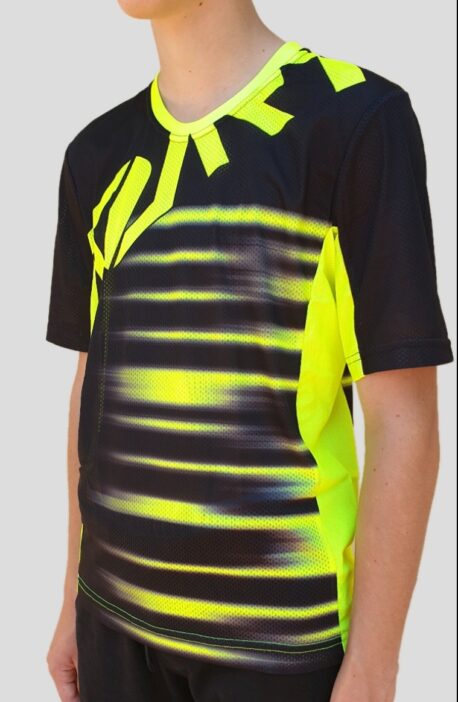 MAILLOT SPEED RUN YELLOW FLUO – Image 3