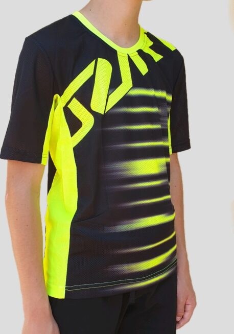 MAILLOT SPEED RUN YELLOW FLUO – Image 2