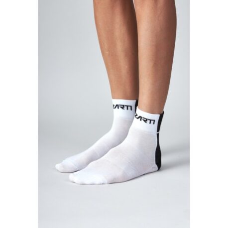 CHAUSSETTES MIXTE BLANCHE/NOIRE – Image 3