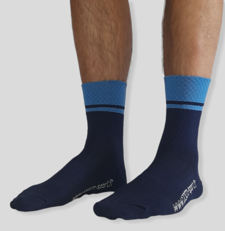 CHAUSSETTES MIXTE BLEU – Image 2