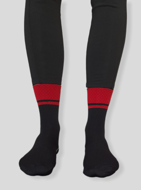 CHAUSSETTES MIXTE ROUGE